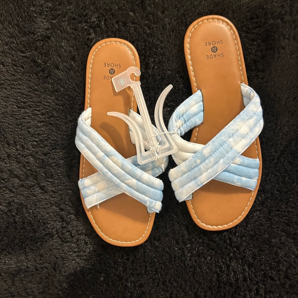 Slide on Sandals with Cloud design